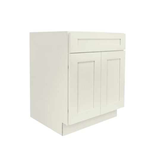 Vanity Sink Base 2 Doors, 1 False Drawer 36" W x 34.5" H x 21" D