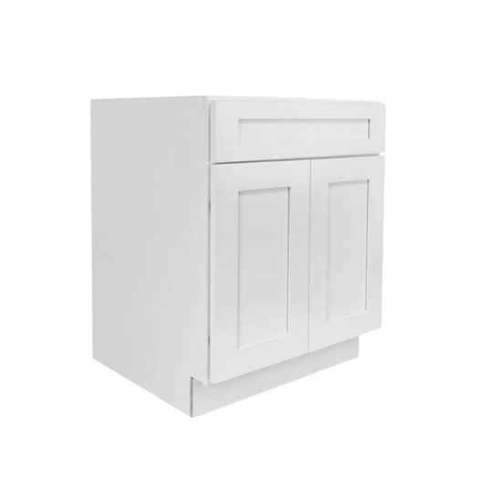 Vanity Sink Base, 2 Doors, 27" W x 34 1/2" H x 21" D