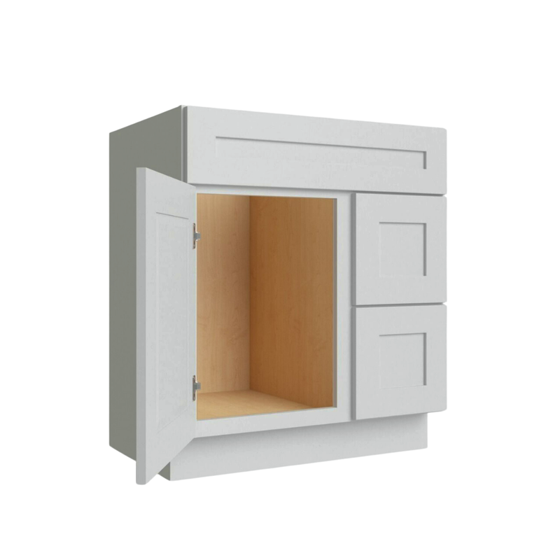 Load image into Gallery viewer, Two Deep Drawers Vanity Cabinet, 36W x 34.5H x 21D inch
