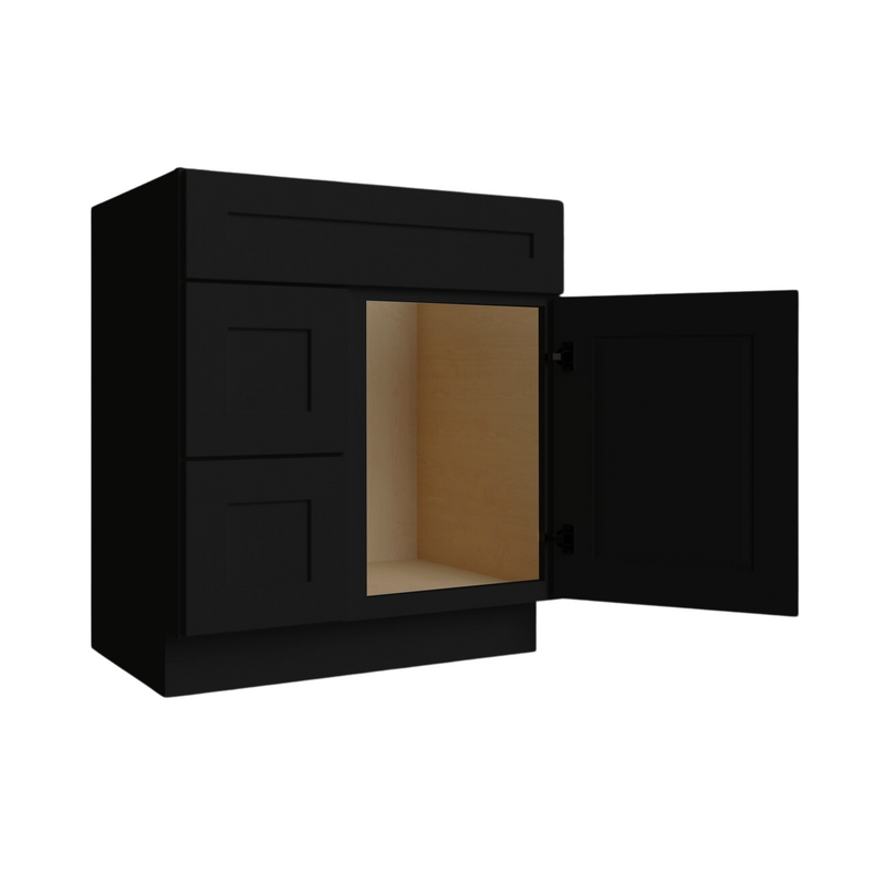 Load image into Gallery viewer, Two Deep Drawers Vanity Cabinet, 30W x 34.5H x 21D inch
