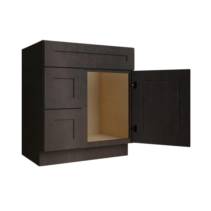 Load image into Gallery viewer, Two Deep Drawers Vanity Cabinet, 30W x 34.5H x 21D inch
