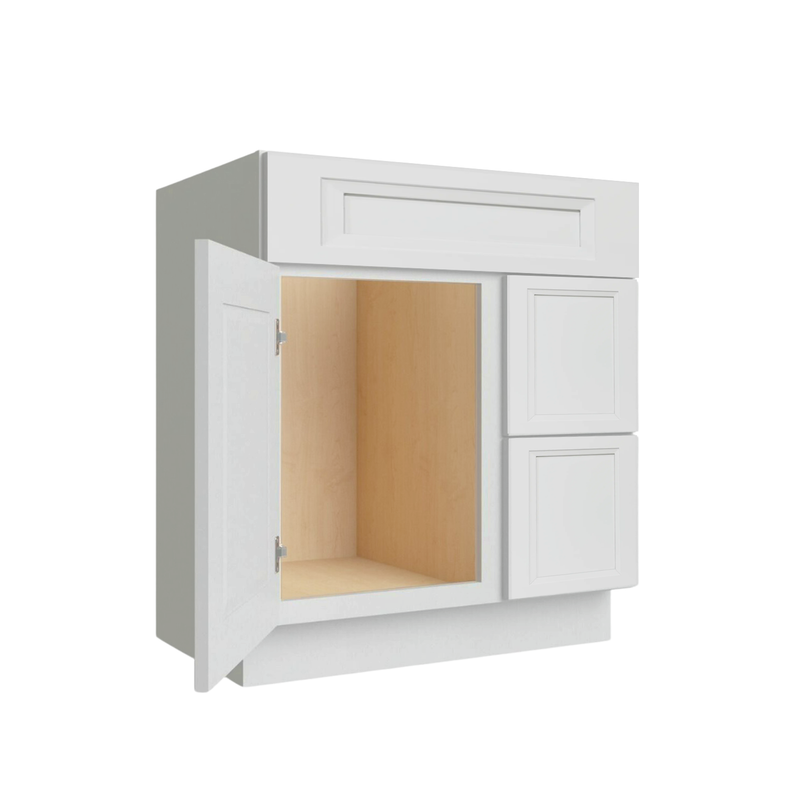 Load image into Gallery viewer, Two Deep Drawers Vanity Cabinet, 36W x 34.5H x 21D inch
