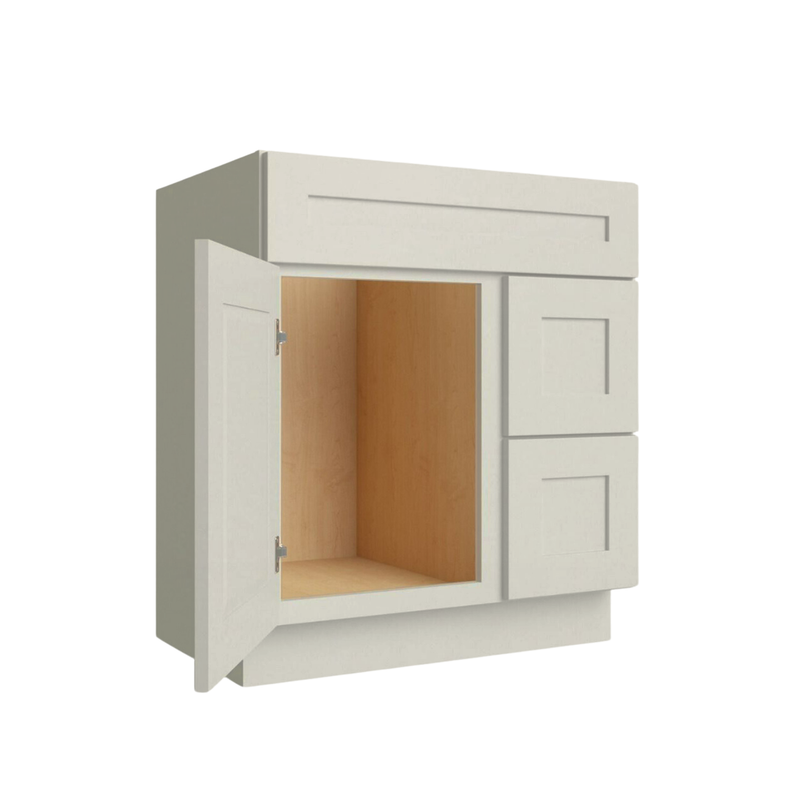 Load image into Gallery viewer, Two Deep Drawers Vanity Cabinet, 30W x 34.5H x 21D inch
