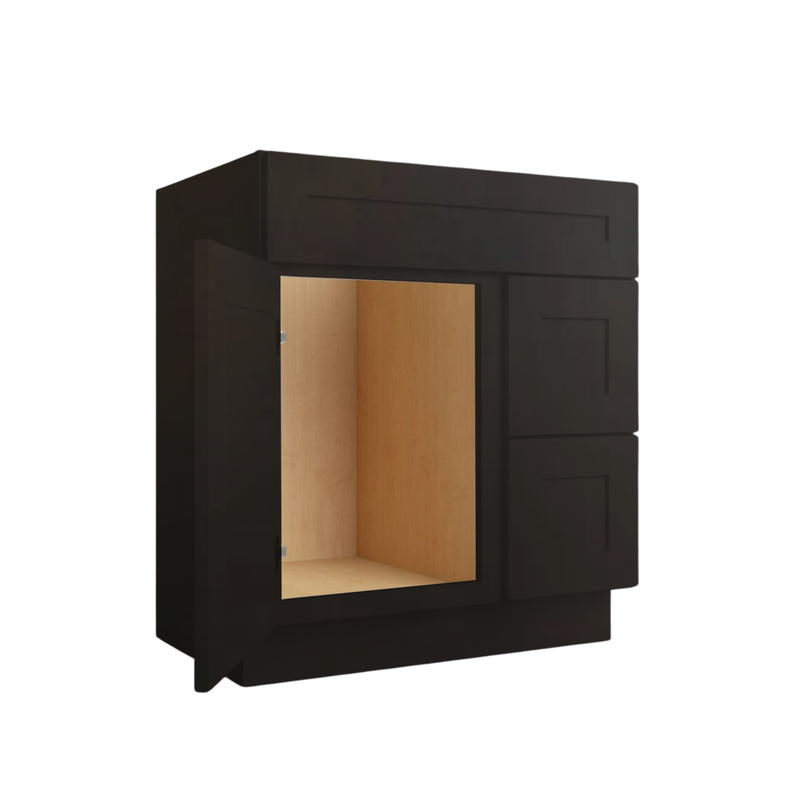 Load image into Gallery viewer, Two Deep Drawers Vanity Cabinet, 36W x 34.5H x 21D inch
