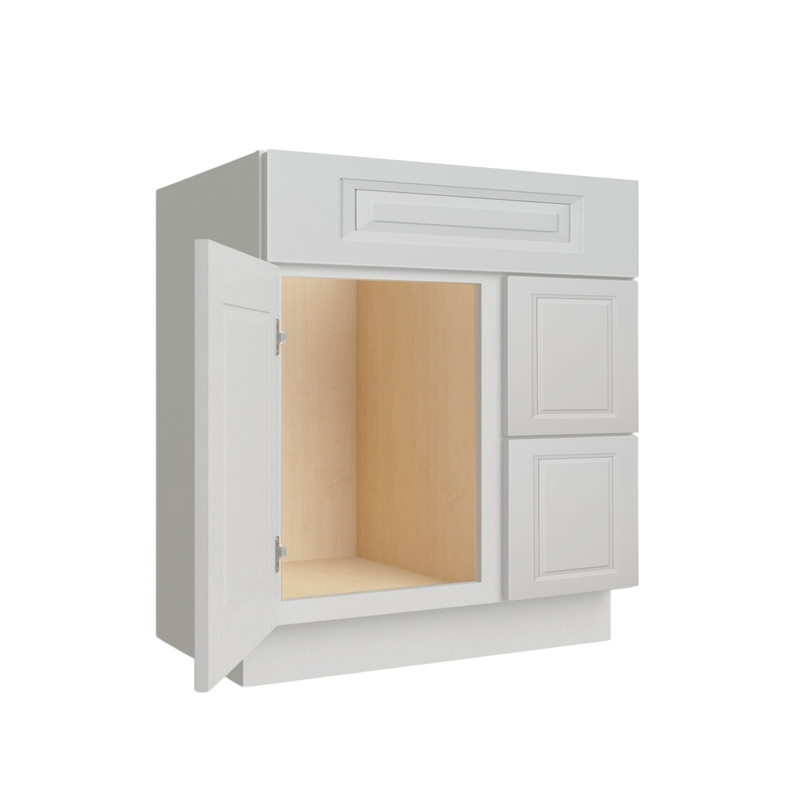 Load image into Gallery viewer, Two Deep Drawers Vanity Cabinet, 30W x 34.5H x 21D inch
