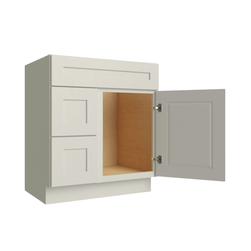 Load image into Gallery viewer, Two Deep Drawers Vanity Cabinet, 30W x 34.5H x 21D inch
