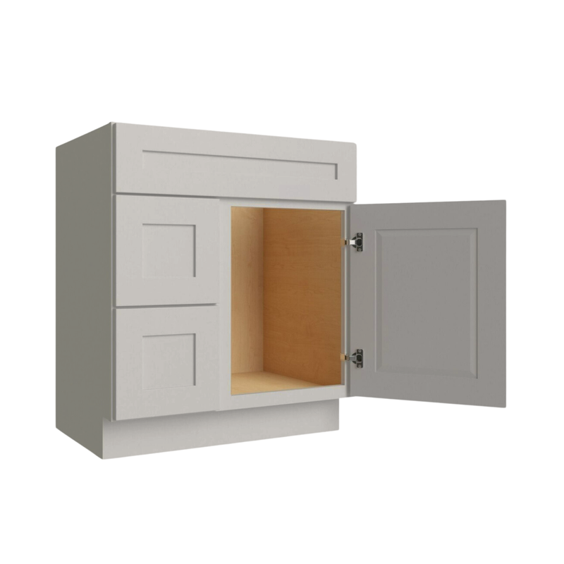 Load image into Gallery viewer, Two Deep Drawers Vanity Cabinet, 36W x 34.5H x 21D inch
