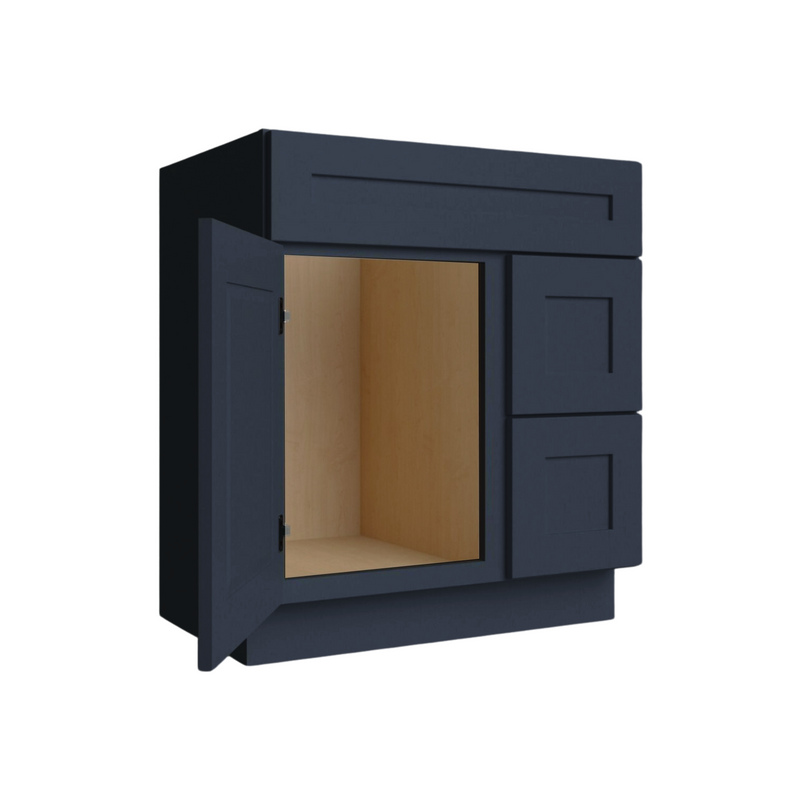 Load image into Gallery viewer, Two Deep Drawers Vanity Cabinet, 36W x 34.5H x 21D inch
