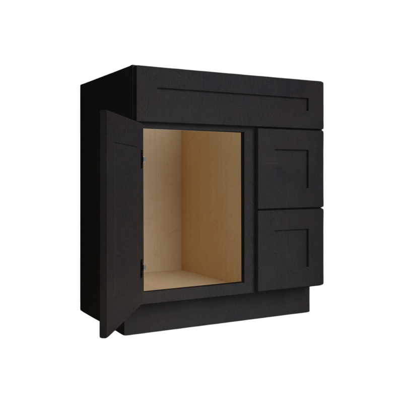 Load image into Gallery viewer, Two Deep Drawers Vanity Cabinet, 36W x 34.5H x 21D inch
