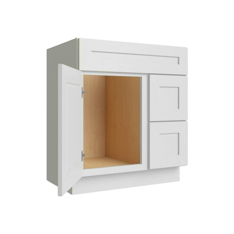 Load image into Gallery viewer, Two Deep Drawers Vanity Cabinet, 36W x 34.5H x 21D inch
