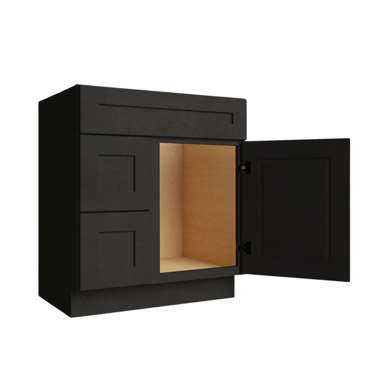 Load image into Gallery viewer, Two Deep Drawers Vanity Cabinet, 30W x 34.5H x 21D inch
