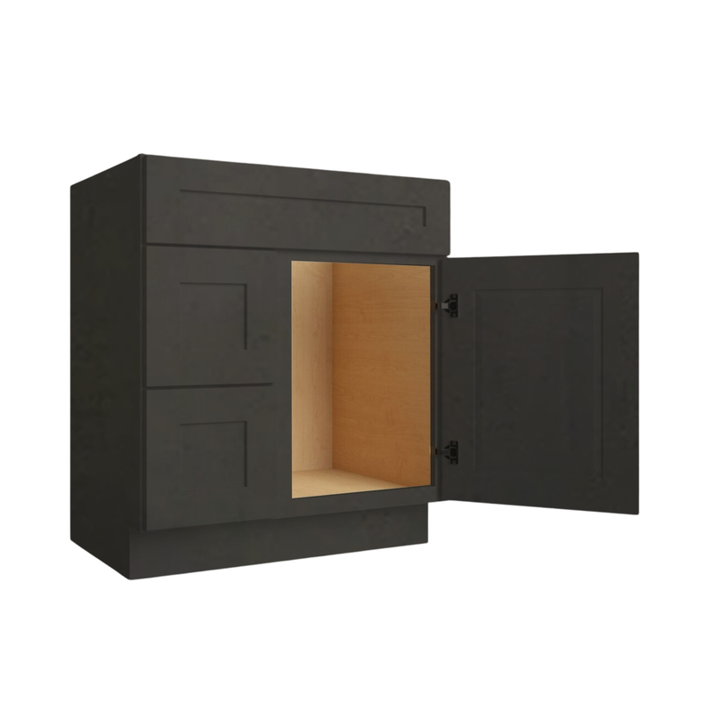 Load image into Gallery viewer, Two Deep Drawers Vanity Cabinet, 36W x 34.5H x 21D inch
