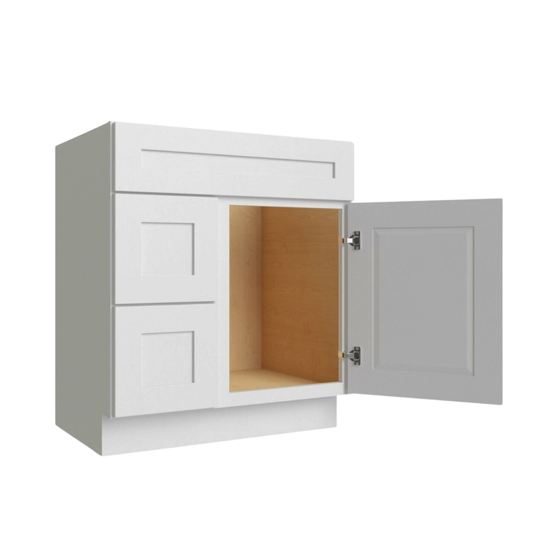 Load image into Gallery viewer, Two Deep Drawers Vanity Cabinet, 36W x 34.5H x 21D inch
