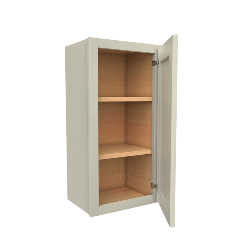 Load image into Gallery viewer, W0930 Soft Edge 1 Door Wall Cabinet with 2 Shelves, 9W x 30H x 12D inch
