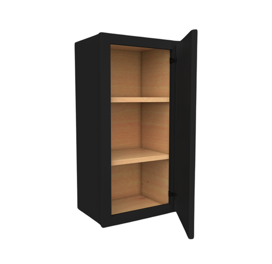 Wall Cabinet 2 Doors, 2 Shelves 15" W x 30" H x 12" D