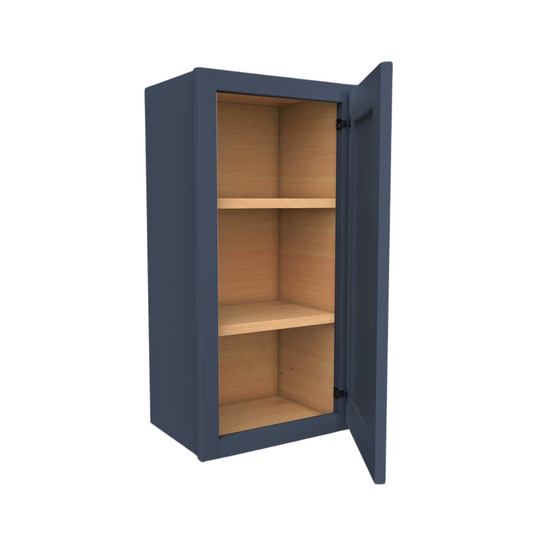 Wall Cabinet 2 Doors, 2 Shelves 15" W x 30" H x 12" D