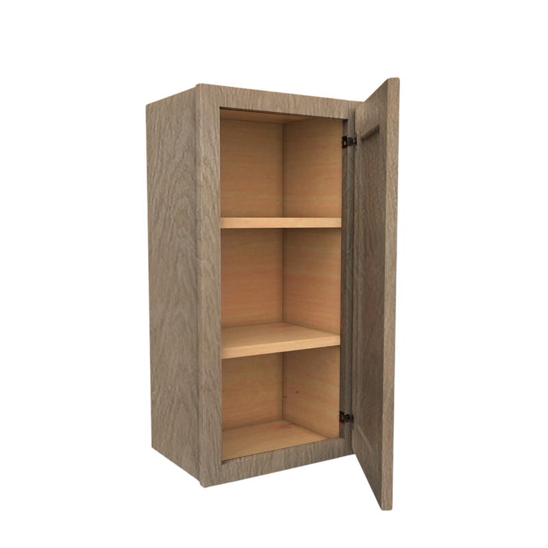 Load image into Gallery viewer, W2130 Soft Edge 1 Door Wall Cabinet with 2 Shelves, 21W x 30H x 12D inch
