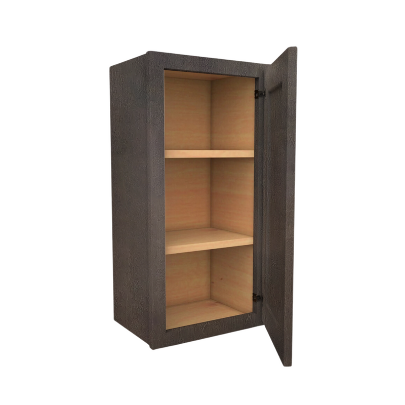 Load image into Gallery viewer, W0930 Soft Edge 1 Door Wall Cabinet with 2 Shelves, 9W x 30H x 12D inch
