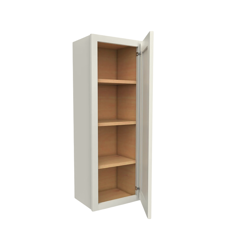 Load image into Gallery viewer, W0942 Soft Edge 1 Door Wall Cabinet with 3 Shelves, 9W x 42H x 12D inch
