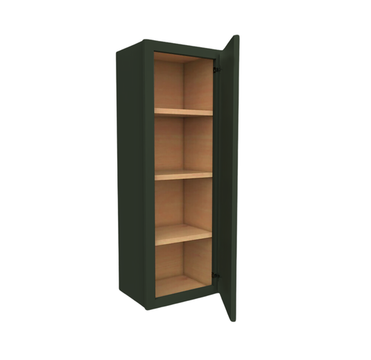 Wall Cabinet 1 Door, 3 Shelves 21" W x 42" H x 12" D