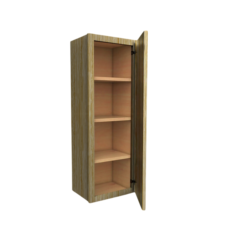 Load image into Gallery viewer, W0942 Soft Edge 1 Door Wall Cabinet with 3 Shelves, 9W x 42H x 12D inch
