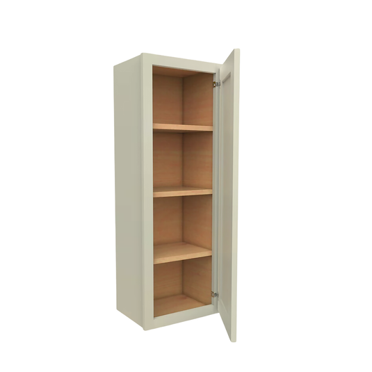 Wall Cabinet 1 Door, 3 Shelves 21" W x 42" H x 12" D