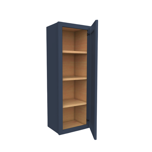 Wall Cabinet 1 Door, 3 Shelves 21" W x 42" H x 12" D