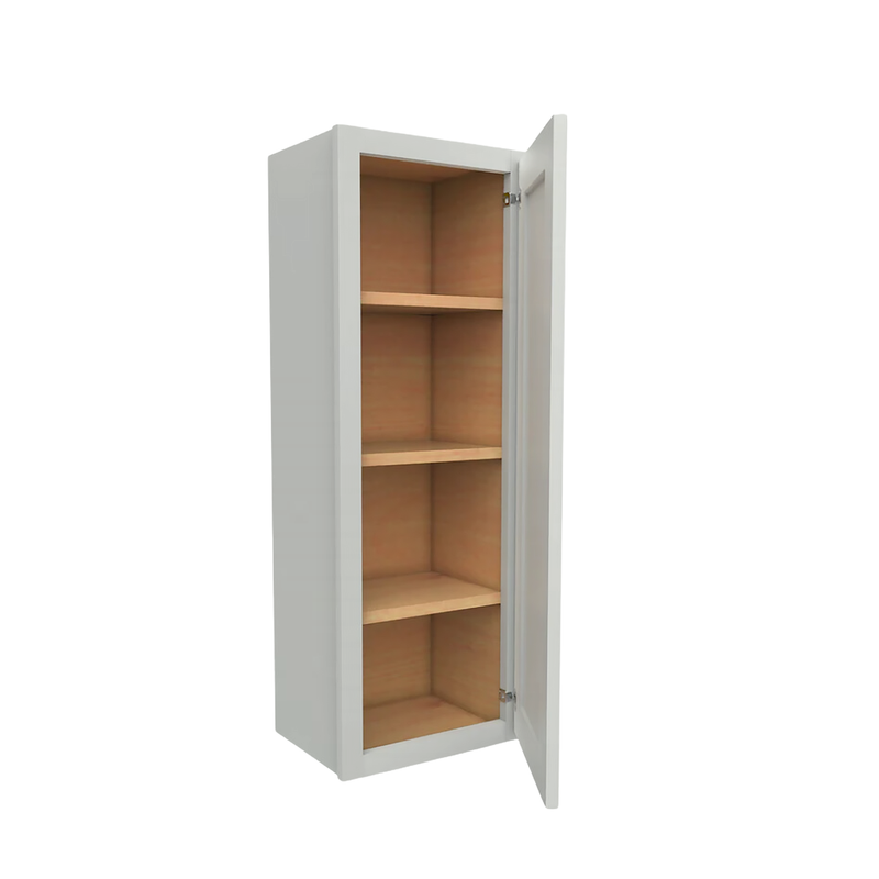 Load image into Gallery viewer, W0942 Soft Edge 1 Door Wall Cabinet with 3 Shelves, 9W x 42H x 12D inch
