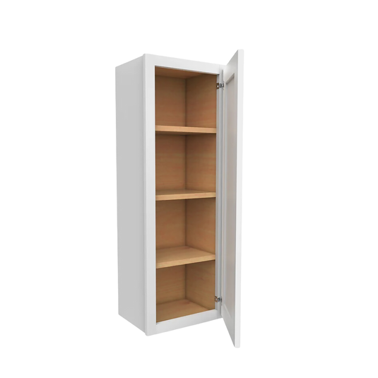 Wall Cabinet 1 Door, 3 Shelves 21" W x 42" H x 12" D