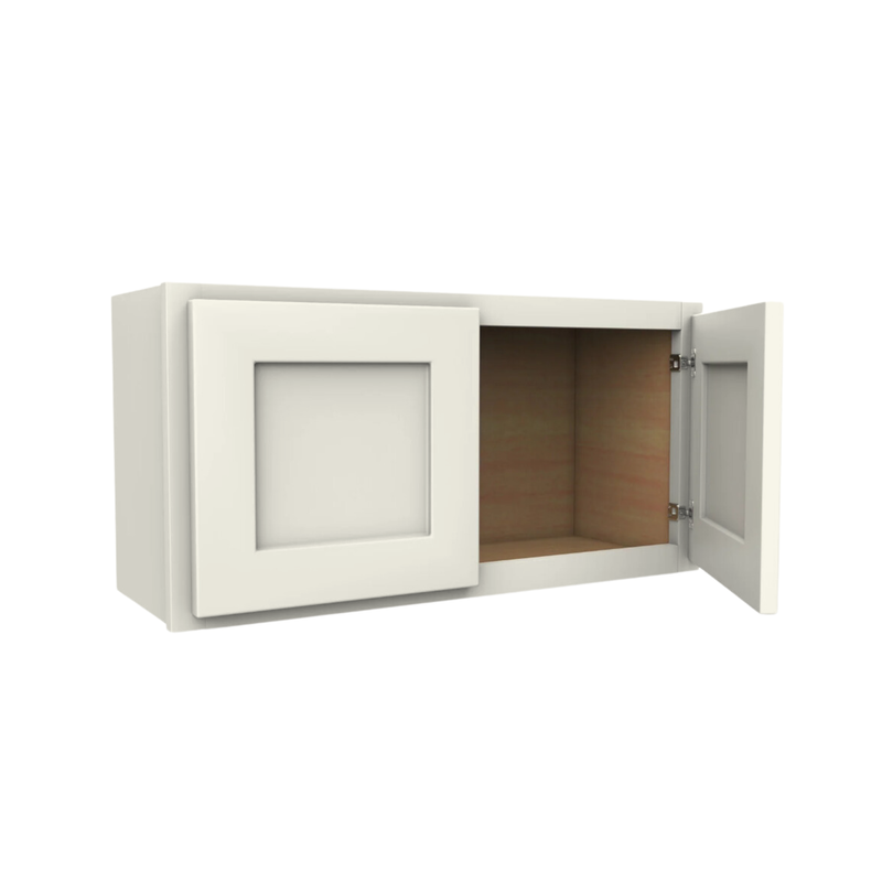 Load image into Gallery viewer, W3615 Soft Edge 2 Door Wall Cabinet, 36W x 15H x 12D inch
