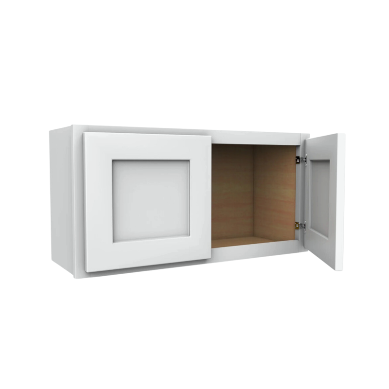 Load image into Gallery viewer, W3615 Soft Edge 2 Door Wall Cabinet, 36W x 15H x 12D inch
