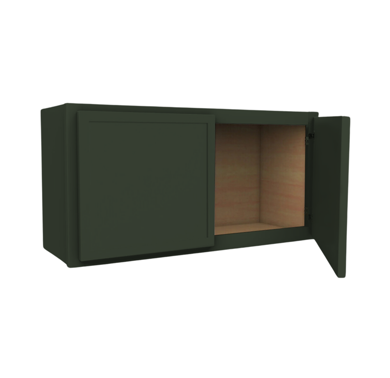 Load image into Gallery viewer, W3615 Soft Edge 2 Door Wall Cabinet, 36W x 15H x 12D inch
