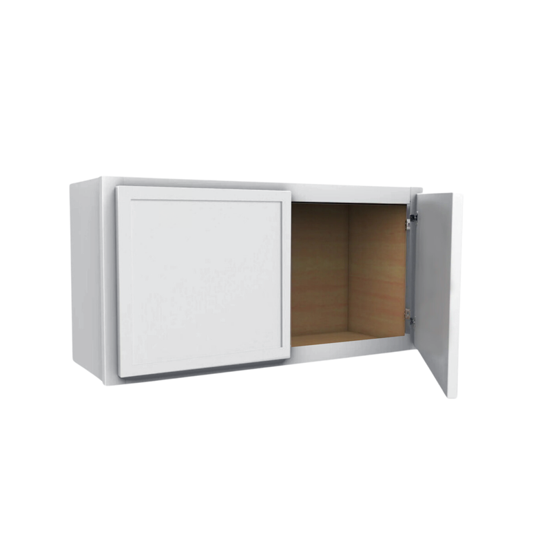 Load image into Gallery viewer, W3615 Soft Edge 2 Door Wall Cabinet, 36W x 15H x 12D inch
