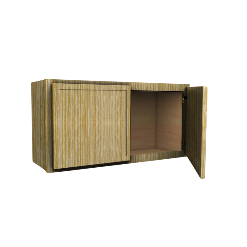 Load image into Gallery viewer, W3615 Soft Edge 2 Door Wall Cabinet, 36W x 15H x 12D inch
