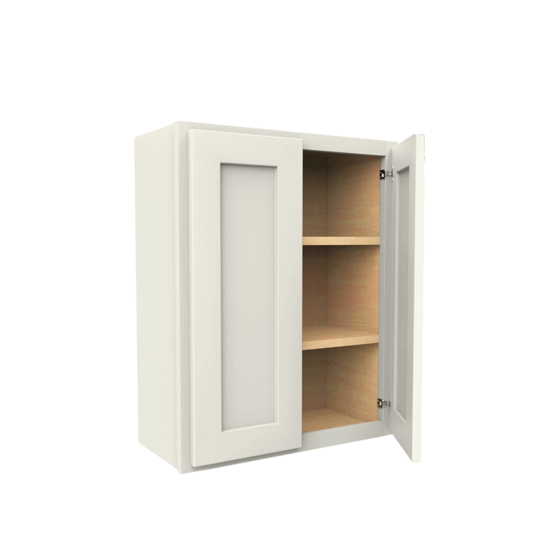 Load image into Gallery viewer, W2430 Soft Edge 2 Door Wall Cabinet with 2 Shelves, 24W x 30H x 12D inch
