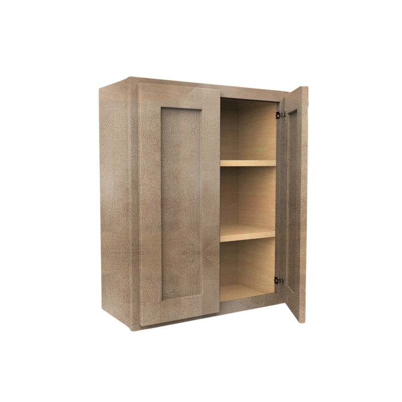 Load image into Gallery viewer, W2430 Soft Edge 2 Door Wall Cabinet with 2 Shelves, 24W x 30H x 12D inch
