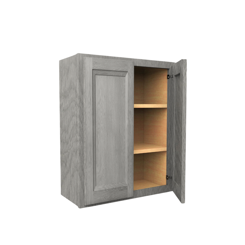 Load image into Gallery viewer, W3330 Soft Edge 2 Door Wall Cabinet with 2 Shelves, 33W x 30H x 12D inch
