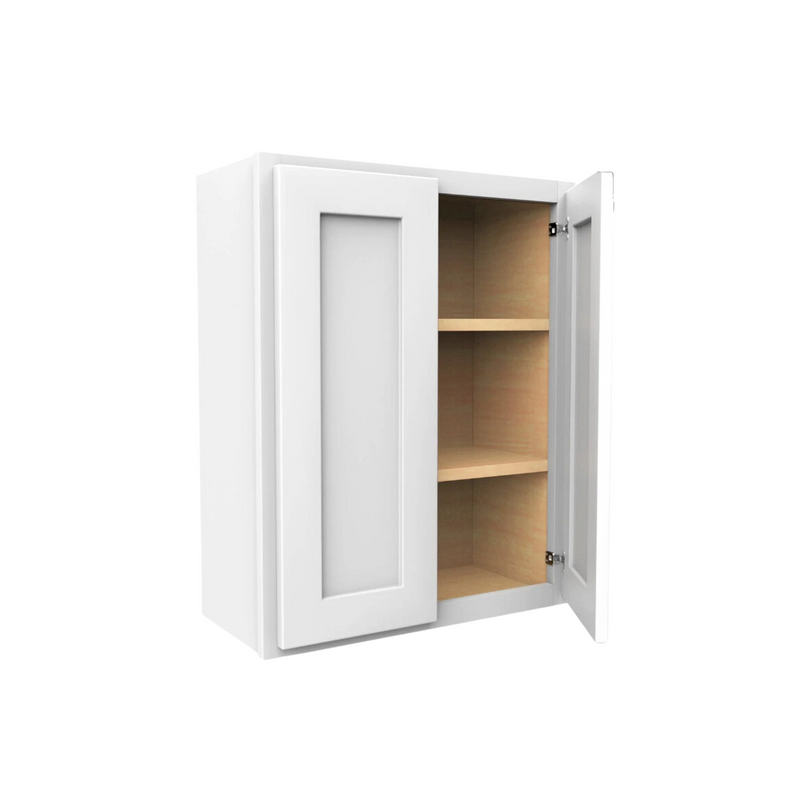 Load image into Gallery viewer, W2430 Soft Edge 2 Door Wall Cabinet with 2 Shelves, 24W x 30H x 12D inch
