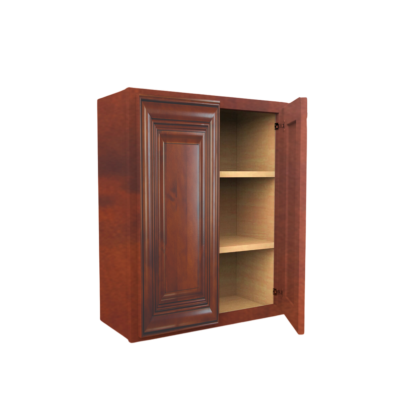 Load image into Gallery viewer, W3630 Soft Edge 2 Door Wall Cabinet with 2 Shelves, 36W x 30H x 12D inch
