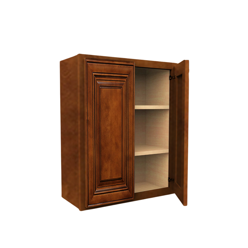 Load image into Gallery viewer, W3630 Soft Edge 2 Door Wall Cabinet with 2 Shelves, 36W x 30H x 12D inch
