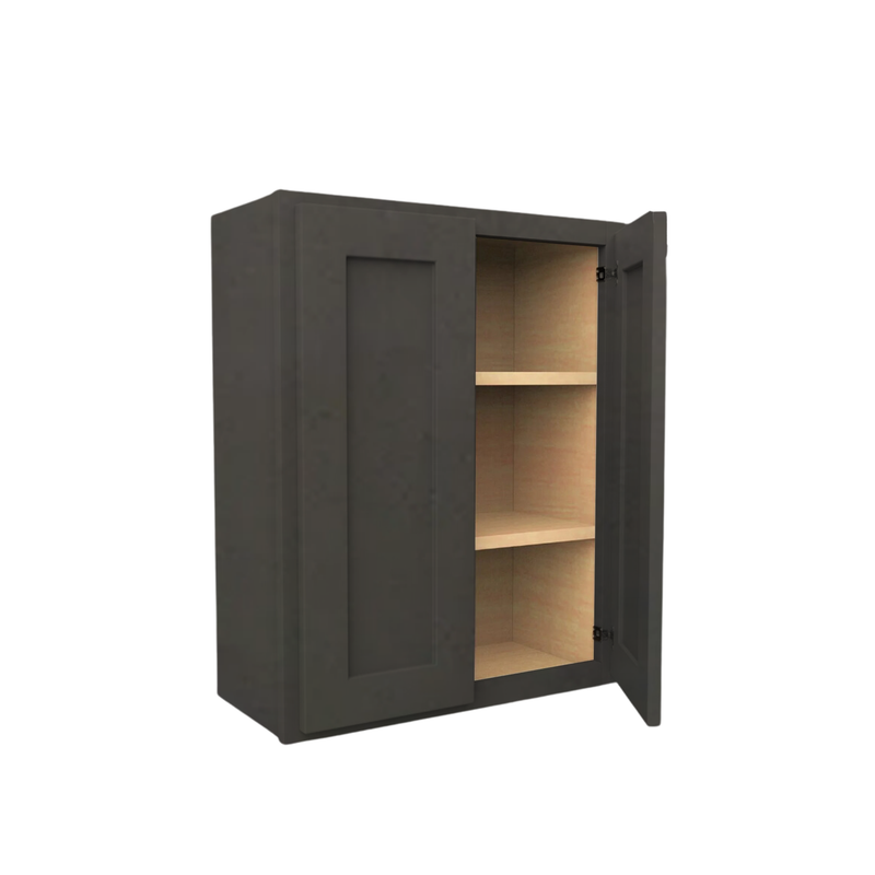 Load image into Gallery viewer, W3030 Soft Edge 2 Door Wall Cabinet with 2 Shelves, 30W x 30H x 12D inch
