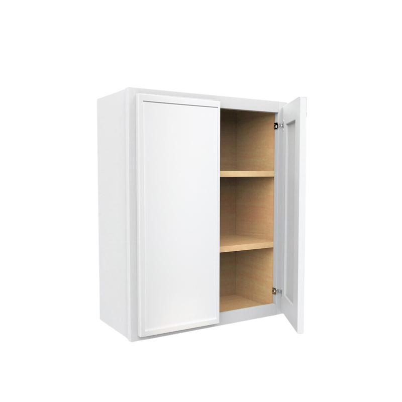 Load image into Gallery viewer, W3630 Soft Edge 2 Door Wall Cabinet with 2 Shelves, 36W x 30H x 12D inch
