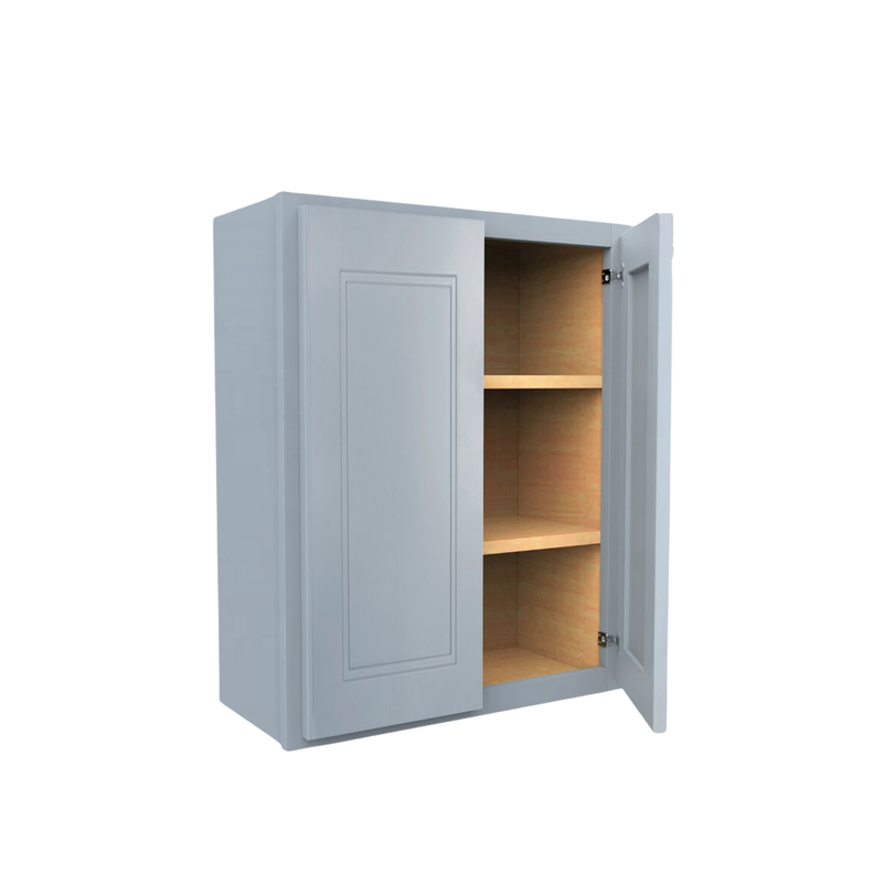 Load image into Gallery viewer, W3330 Soft Edge 2 Door Wall Cabinet with 2 Shelves, 33W x 30H x 12D inch
