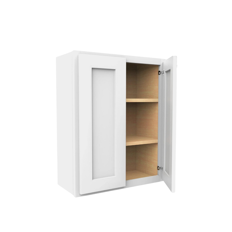 Load image into Gallery viewer, W3630 Soft Edge 2 Door Wall Cabinet with 2 Shelves, 36W x 30H x 12D inch
