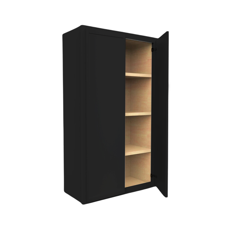 Load image into Gallery viewer, W2742 Soft Edge 2 Door Wall Cabinet with 3 Shelves, 27W x 42H x 12D inch
