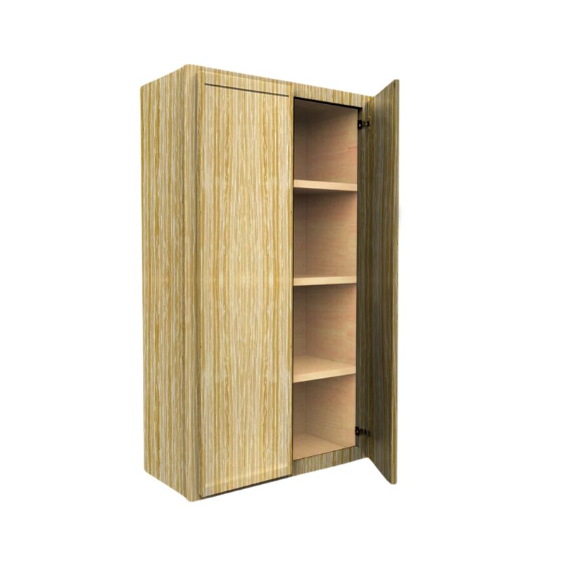 Load image into Gallery viewer, W2442 Soft Edge 2 Door Wall Cabinet with 3 Shelves, 24W x 42H x 12D inch
