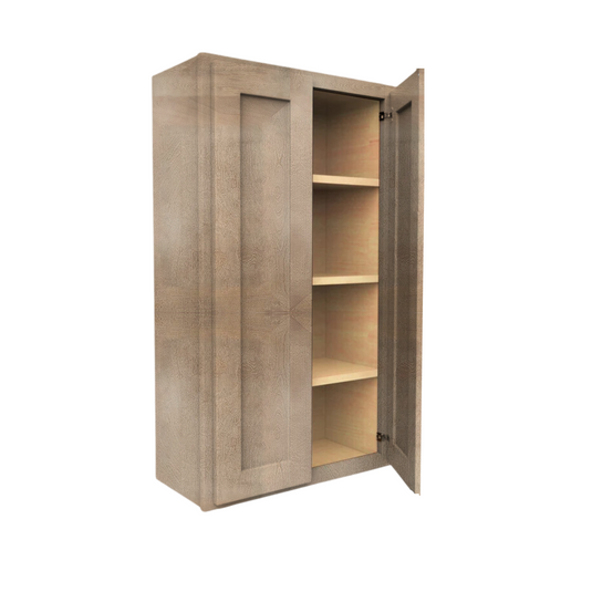 Wall Cabinet 2 Doors, 3 Shelves 36" W x 42" H x 12" D