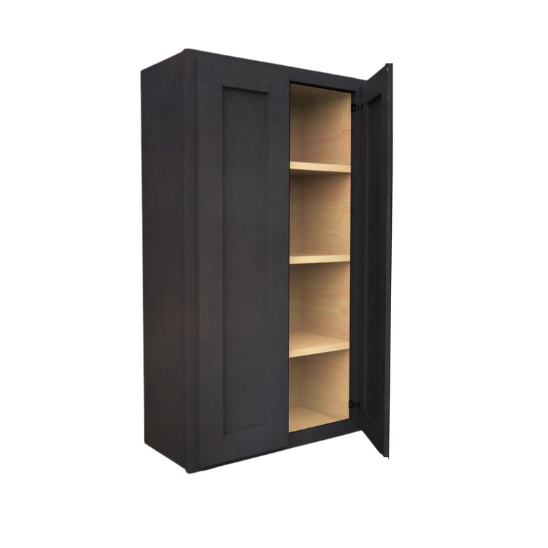 Load image into Gallery viewer, W2742 Soft Edge 2 Door Wall Cabinet with 3 Shelves, 27W x 42H x 12D inch
