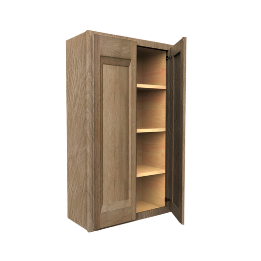 Wall Cabinet 2 Doors, 3 Shelves 36" W x 42" H x 12" D