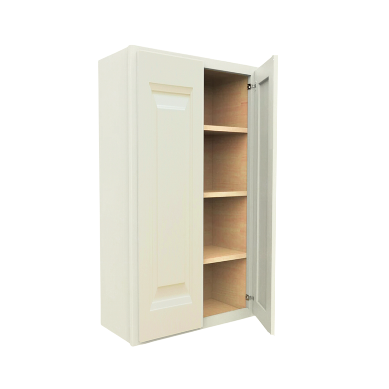 Load image into Gallery viewer, W3042 Soft Edge 2 Door Wall Cabinet with 3 Shelves, 30W x 42H x 12D inch
